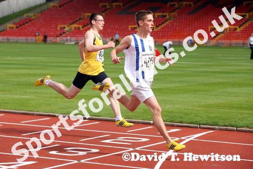 junior mens 100 metres at the Gateshead Tartan Games Open.